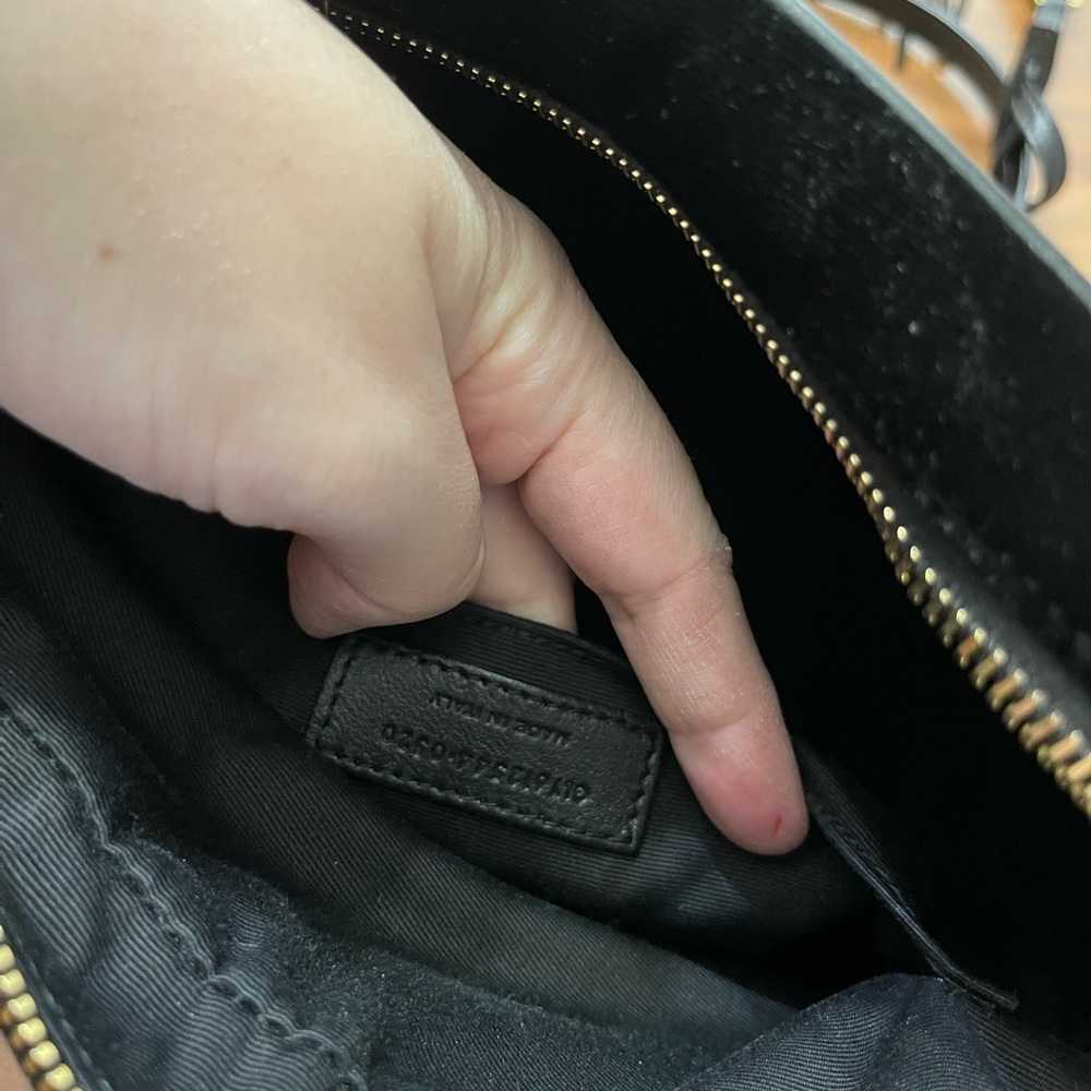 ❌SOLD❌ Saint Laurent Lou camera bag black velvet - Picture 10 of 16